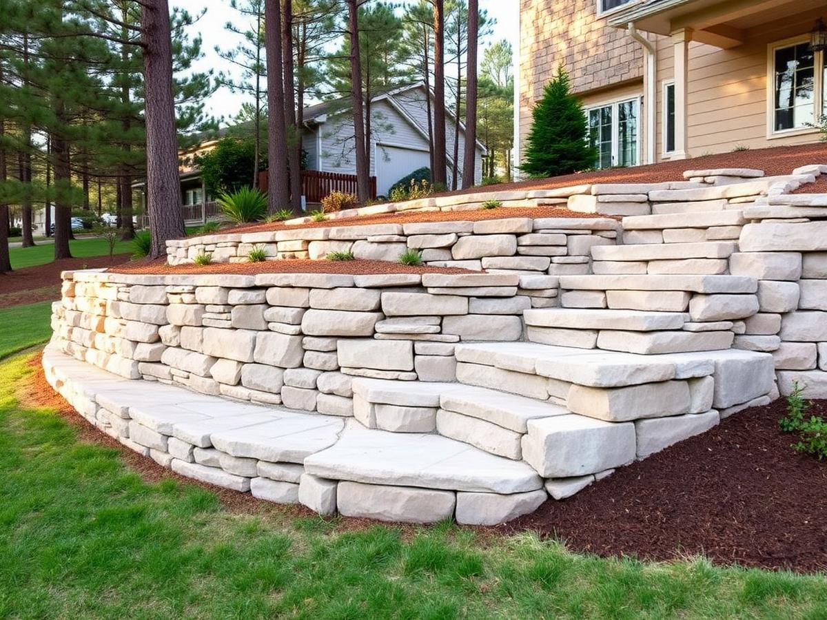 Retaining & Seat Walls by Black Pine Masonry